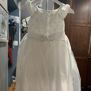 Communion Dress and Veil